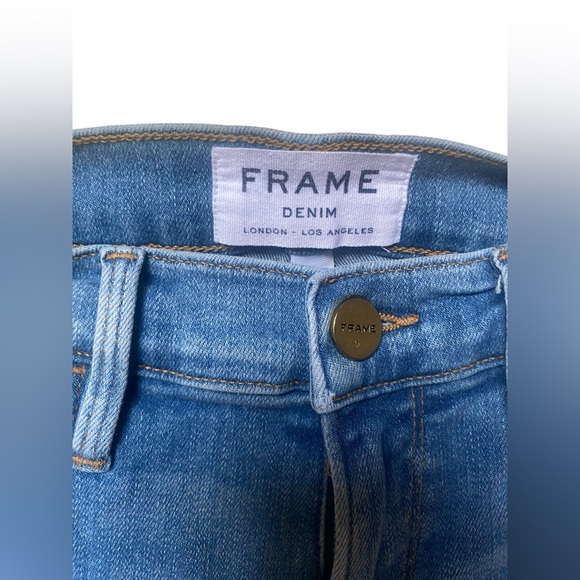 Frame Le Skinny de Jeanne Cropped Jeans Size 24 - Picture 5 of 10